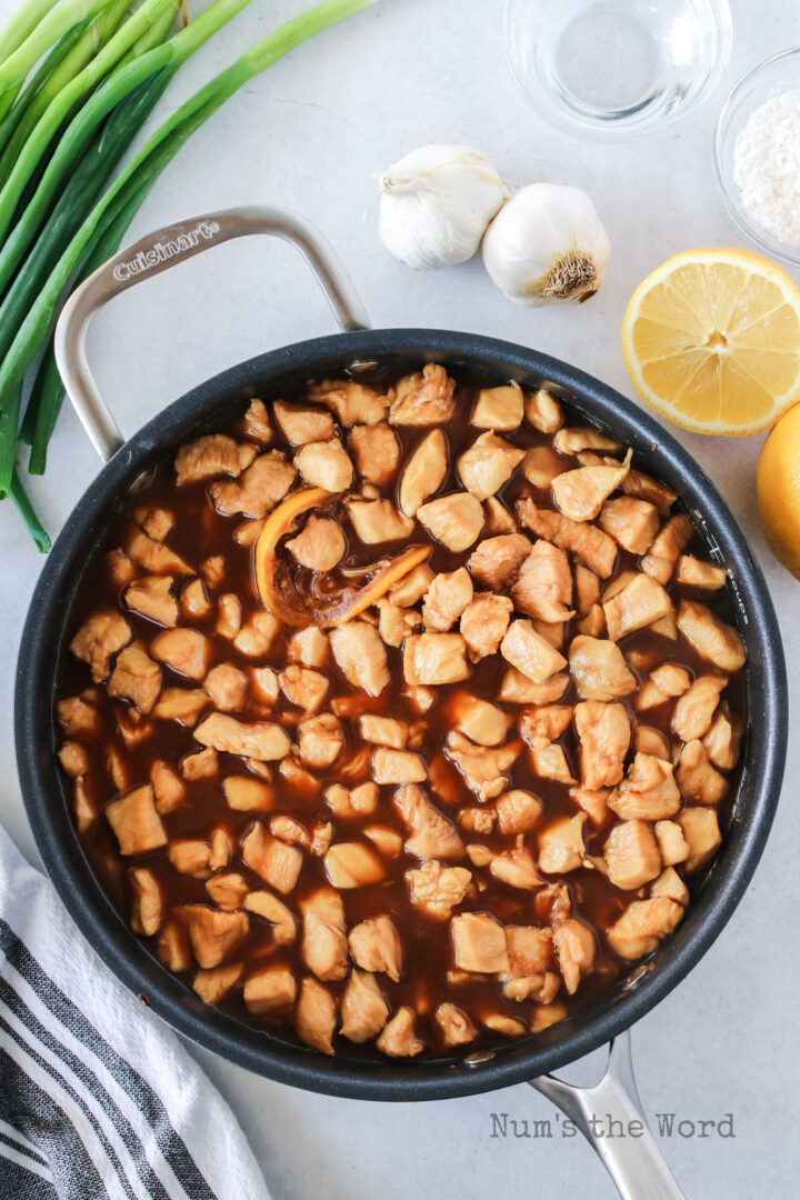 Teriyaki Chicken Num's the Word