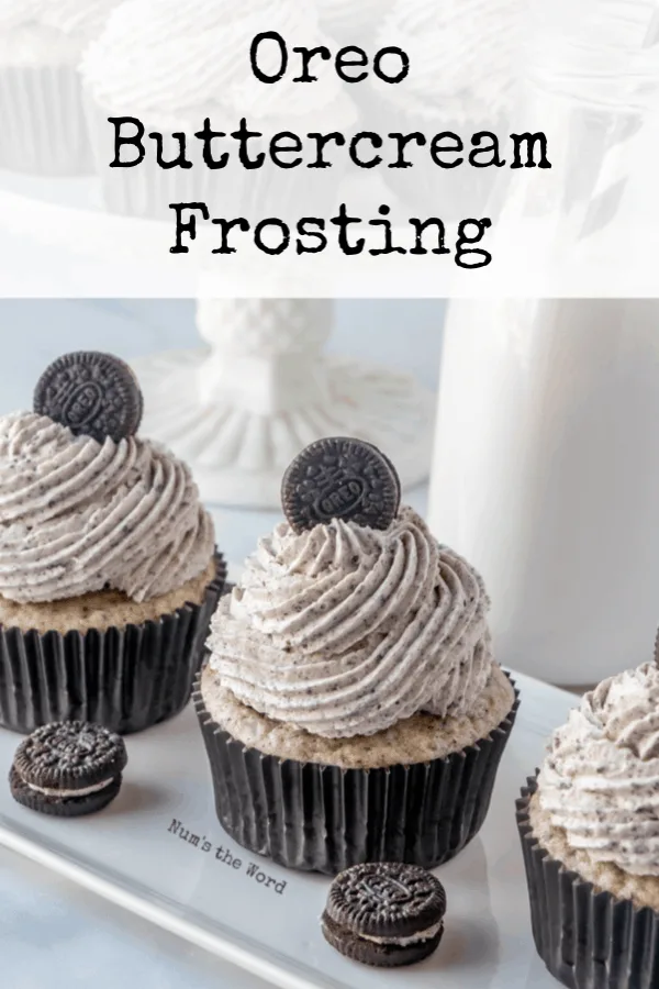 Oreo Frosting Aka Oreo Buttercream Frosting Num S The Word