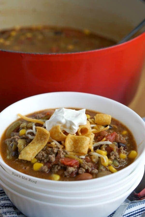 8 Can Taco Soup - Num's the Word