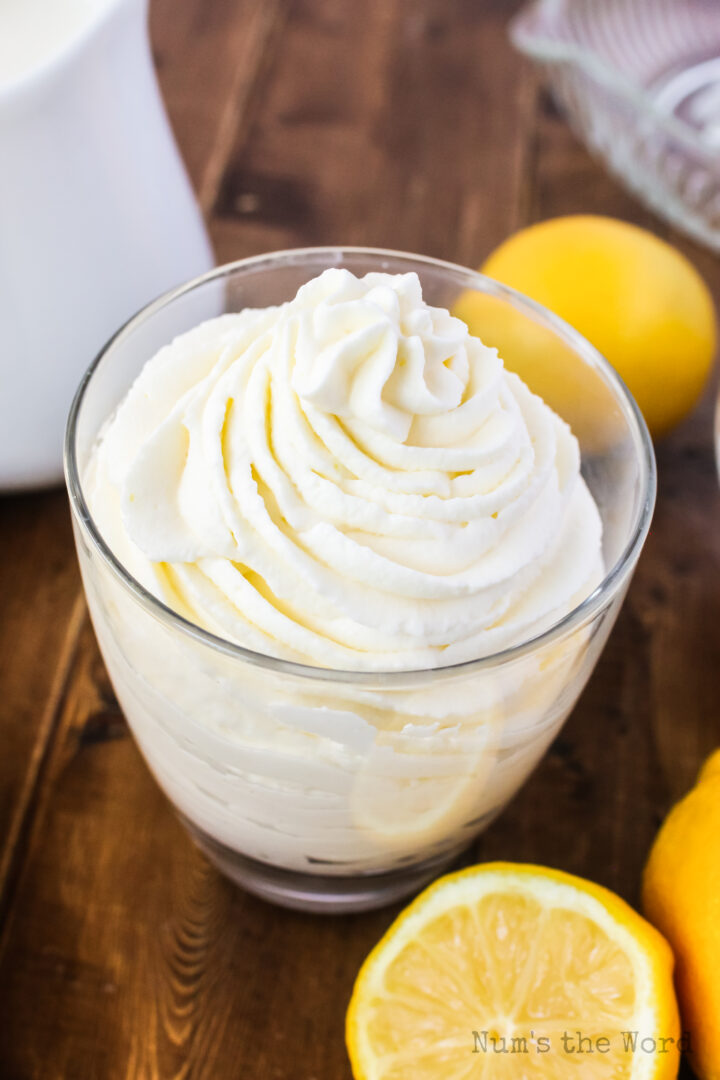 Lemon Whipped Cream Num's the Word