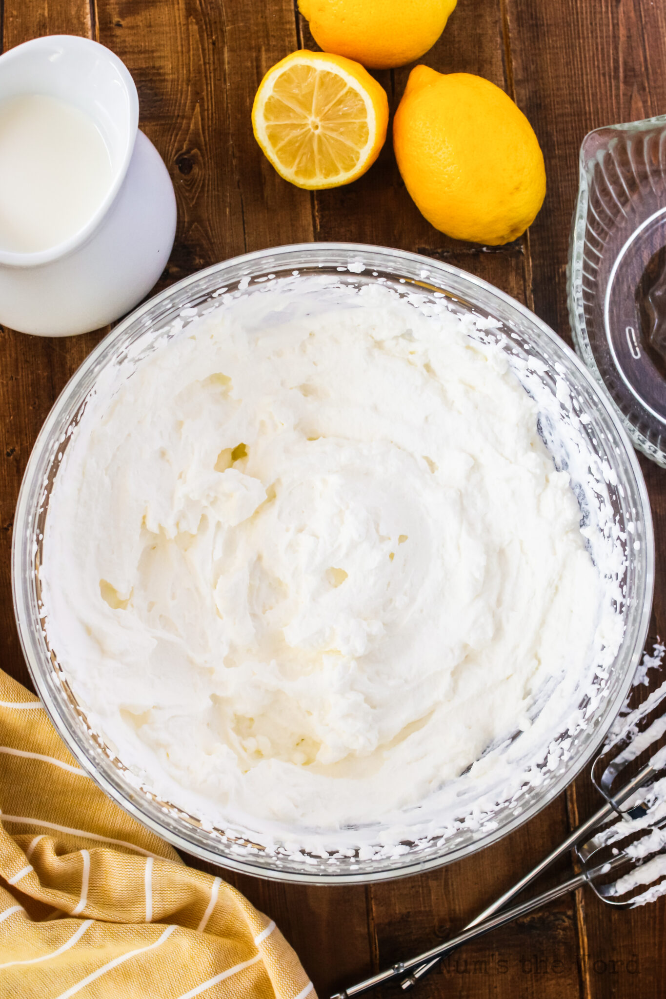 Lemon Whipped Cream Num's the Word
