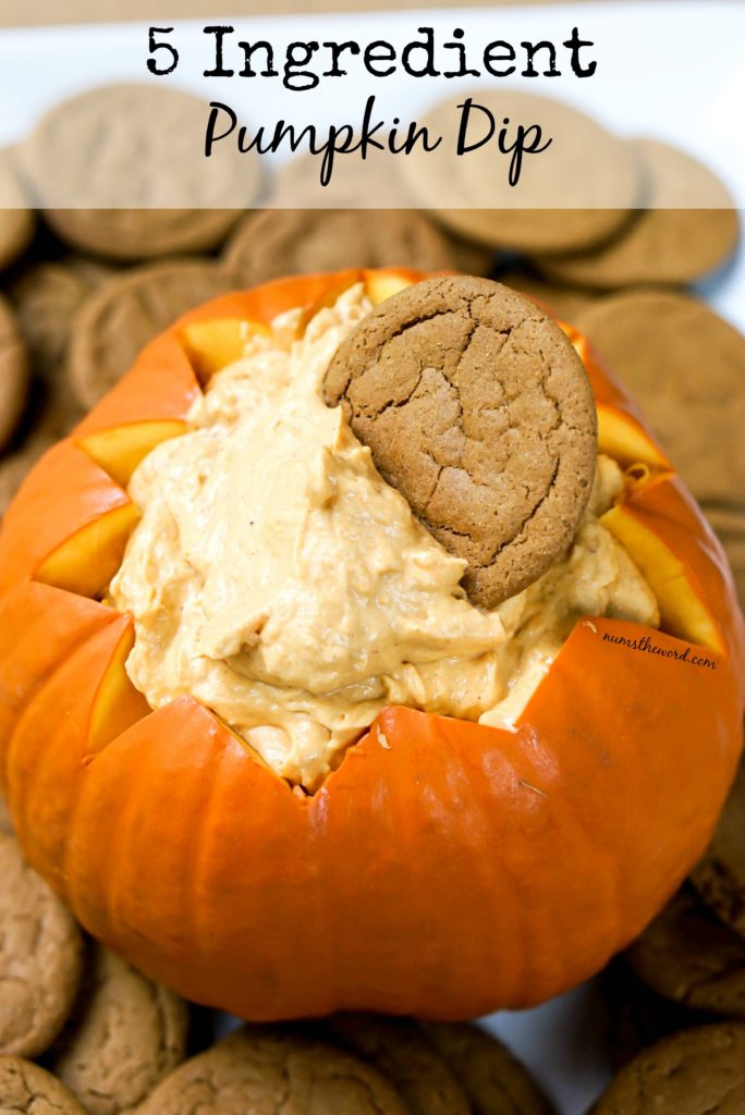 5 Ingredient Pumpkin Dip Num's the Word