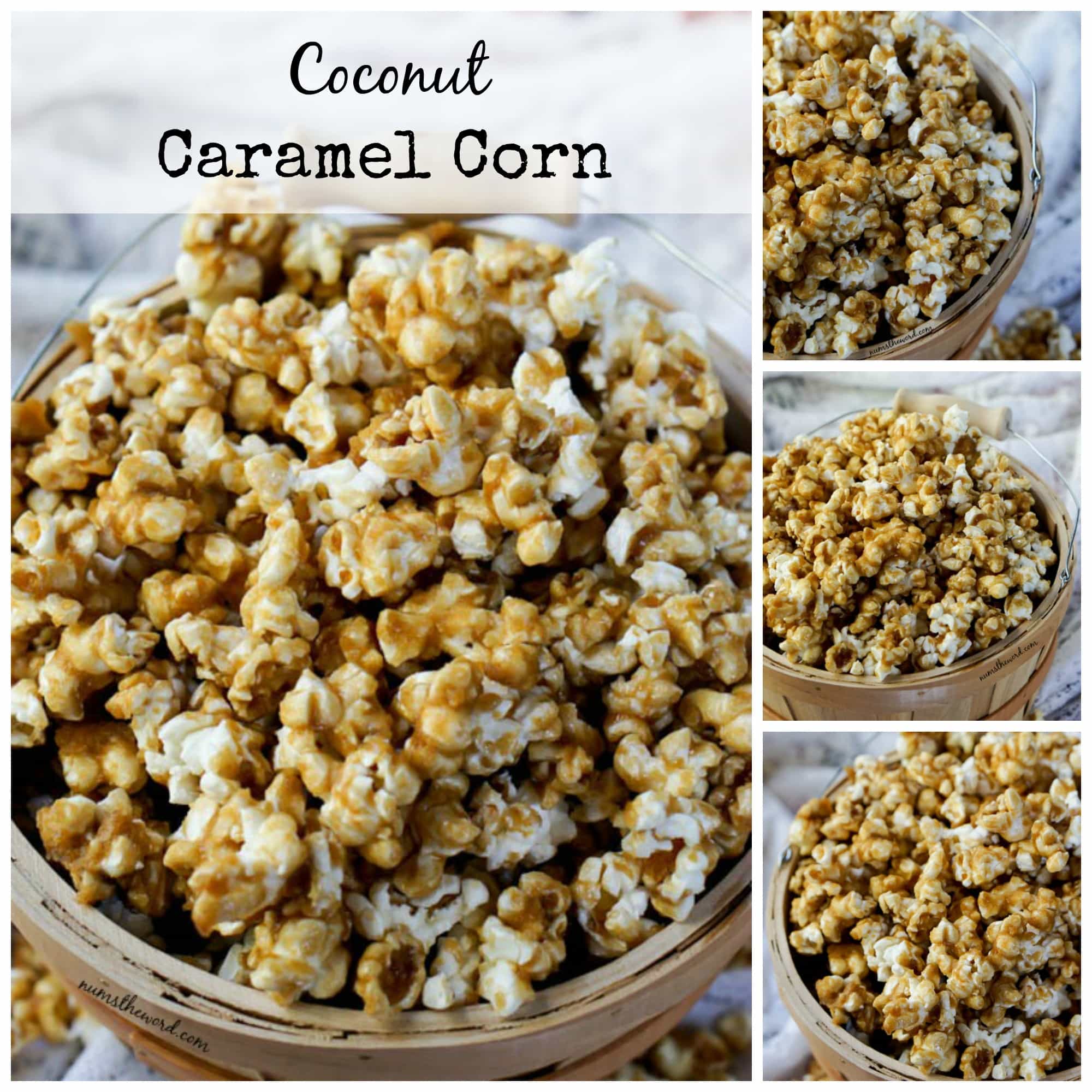 Coconut Caramel Corn - Num's the Word