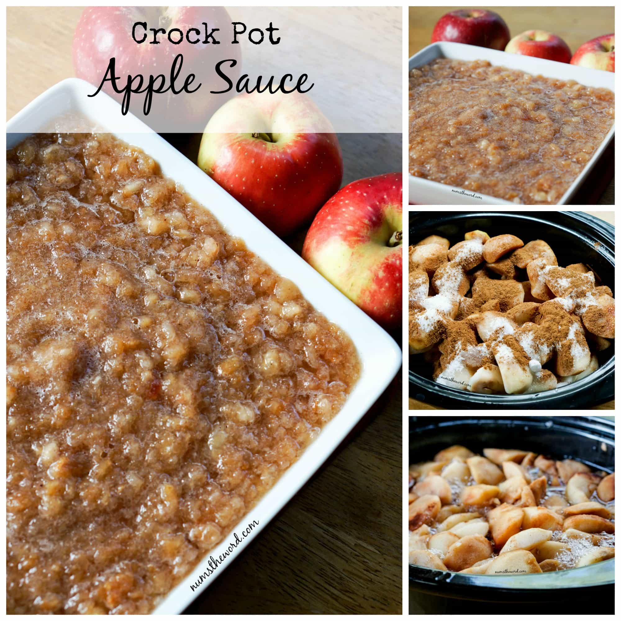 Crock Pot Apple Sauce Crock Pot Apple Sauce