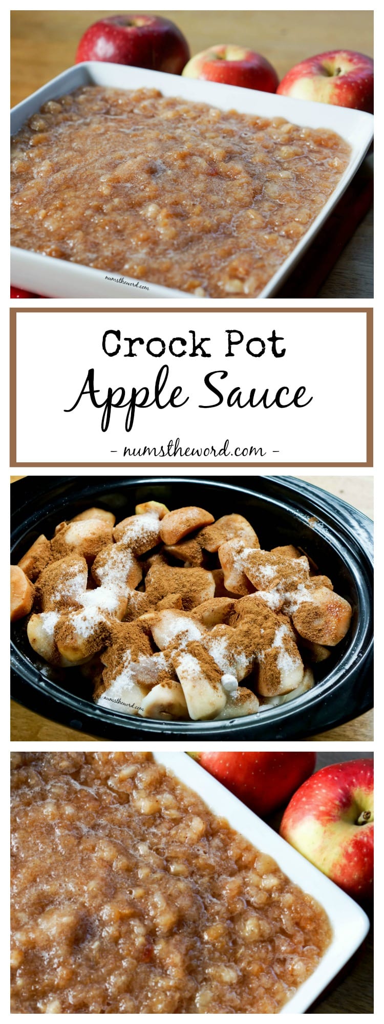 Crock Pot Apple Sauce Crock Pot Apple Sauce