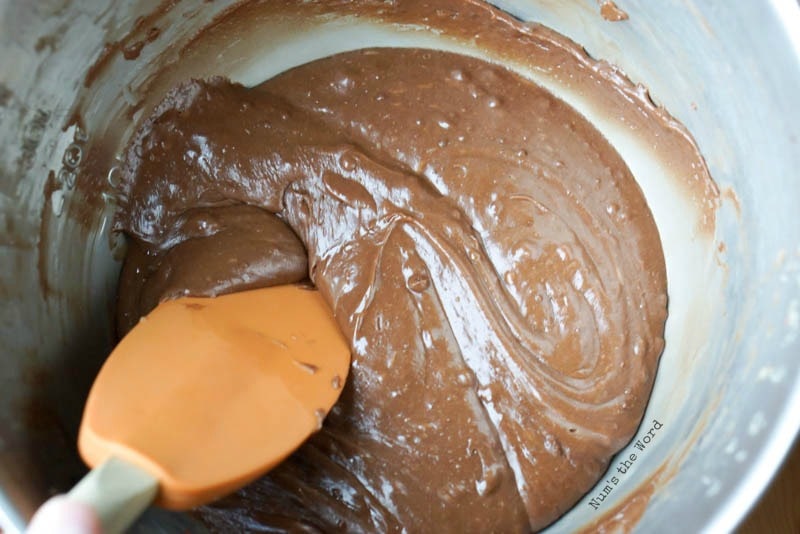 See's Fudge, A Copycat Recipe - fully mixed and creamy in bowl.