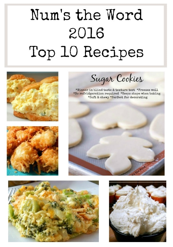 Top 10 Recipes of 2016 Top 10 Recipes of 2016