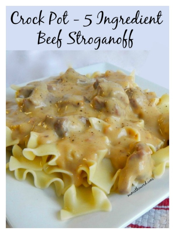 Crock Pot Beef Stroganoff Crock Pot Beef Stroganoff