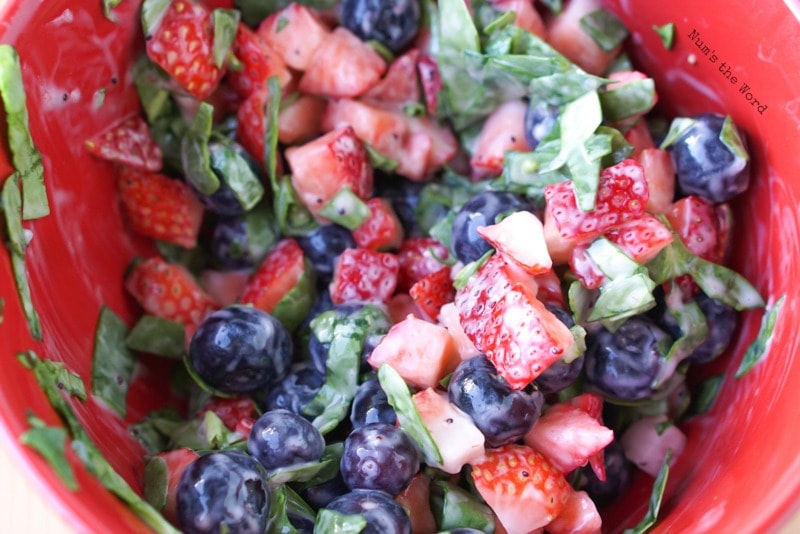Strawberry, Blueberry & Poppy Seed Bruschetta