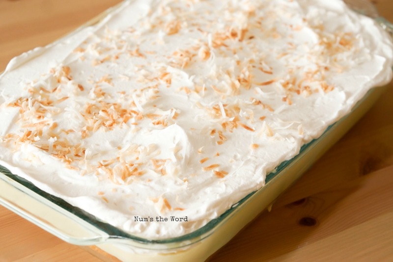 Coconut Cream Pie Poke Cake