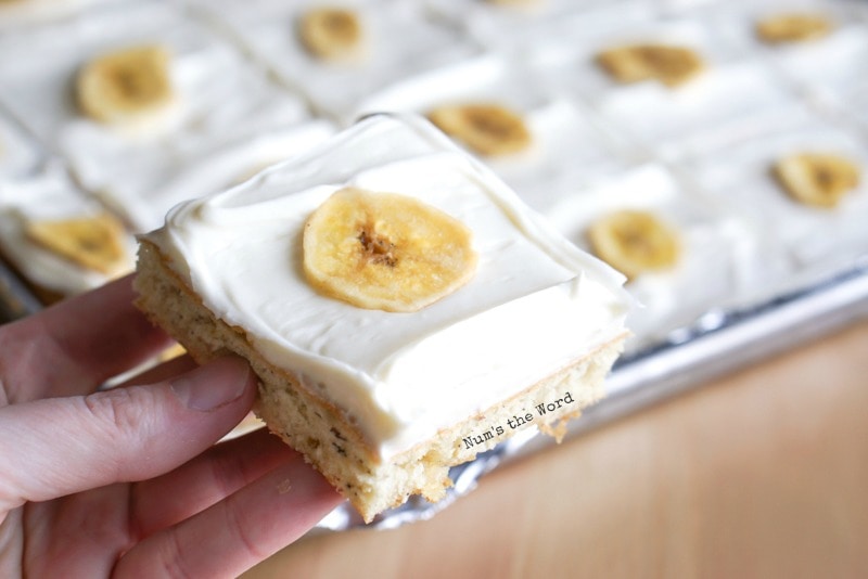 Banana Bars