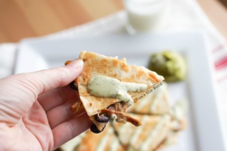 Pulled Pork Quesadilla - Num's the Word