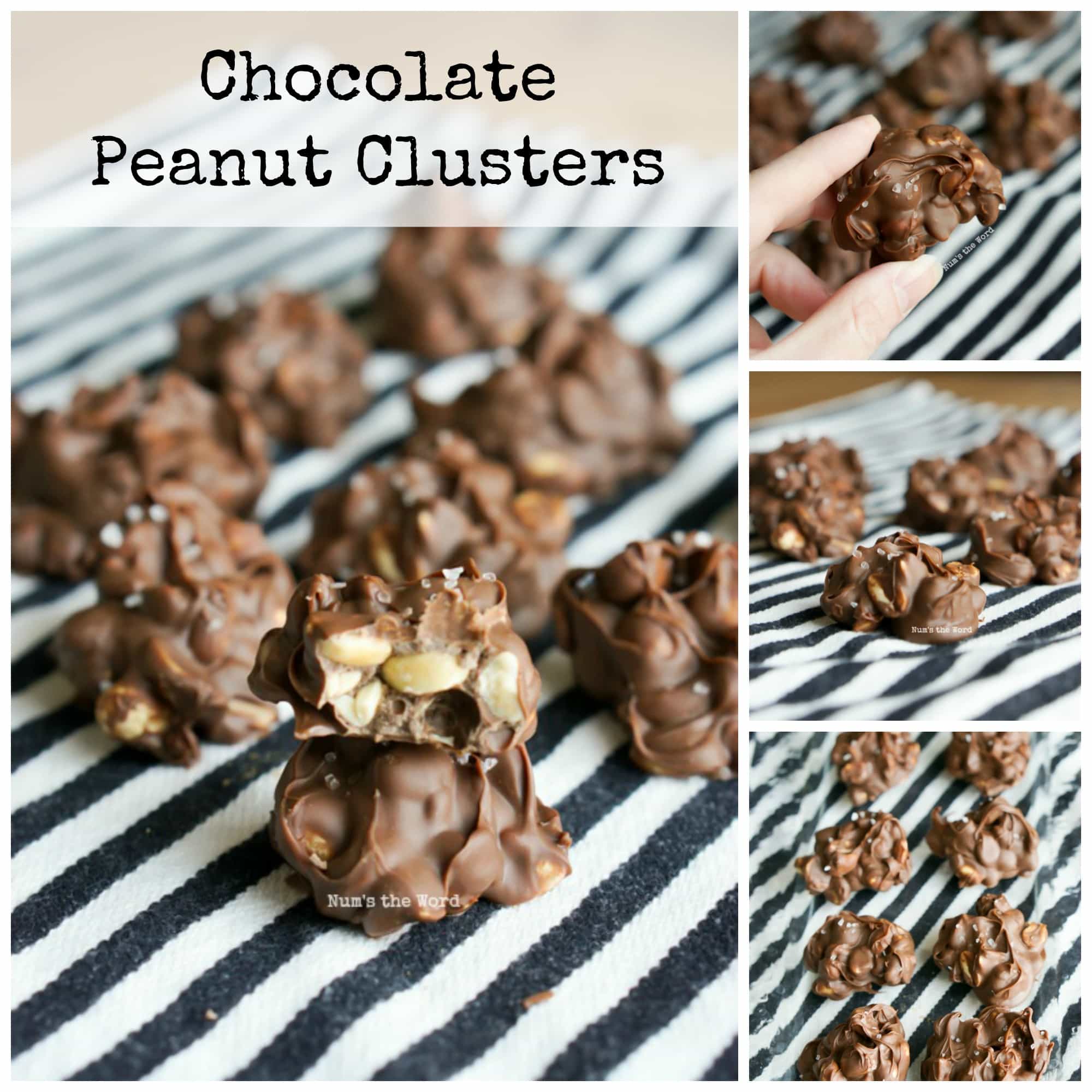 Chocolate-Marshmallow-Peanut Clusters