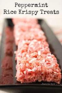 Peppermint Rice Krispies - Num's the Word