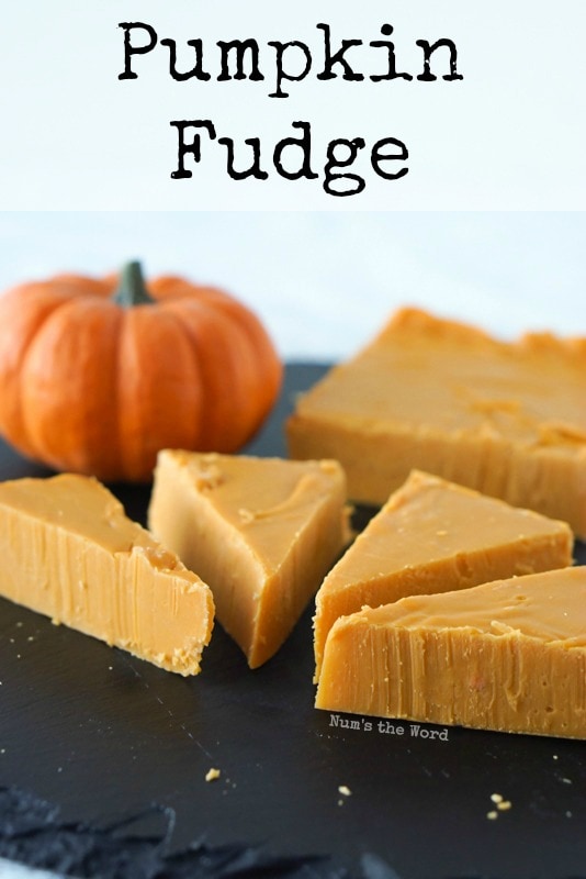 Pumpkin Fudge