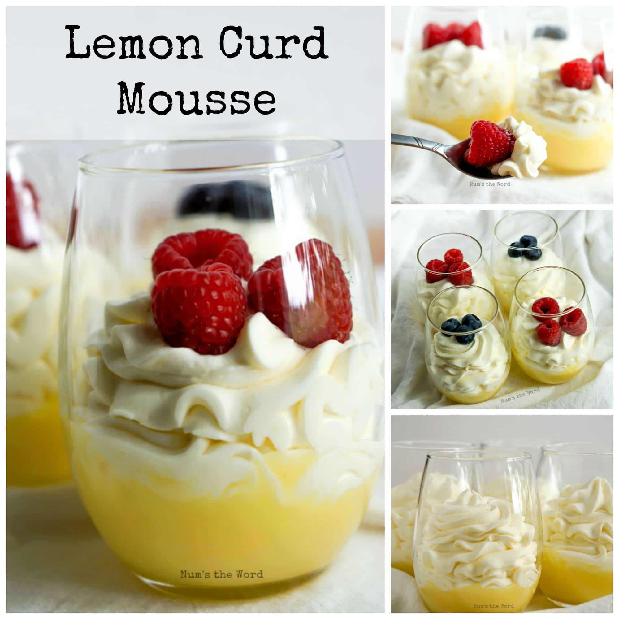 Lemon Curd Mousse - Num's The Word