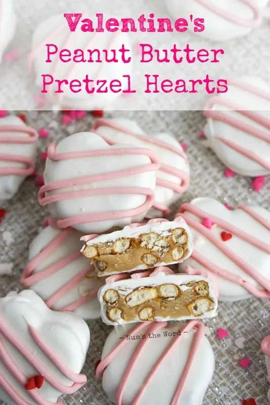 Peanut Butter Pretzel Hearts