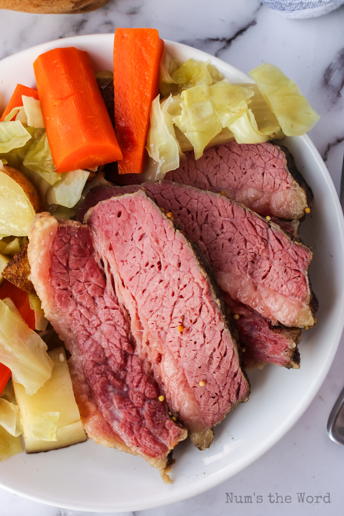 Crock Pot Corned Beef and Cabbage Num's the Word