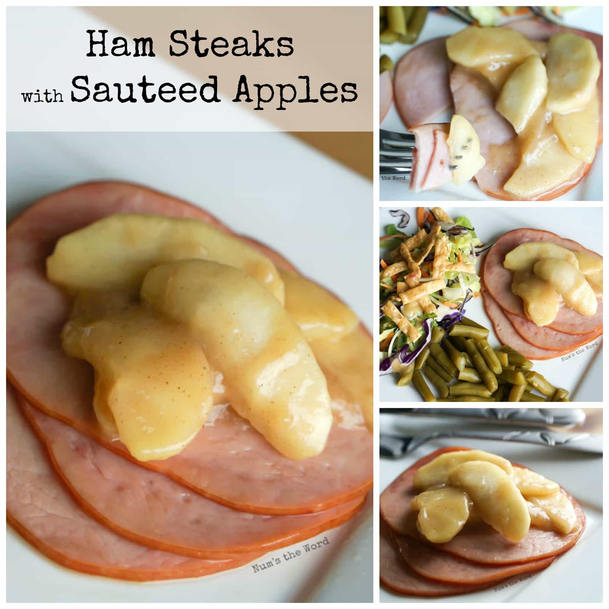 Ham Steaks with Apples - HORMEL® CURE 81® Ham