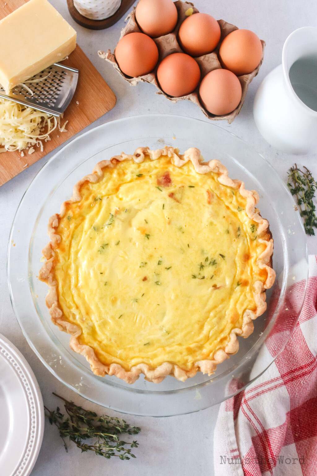 Quiche Lorraine Num's the Word
