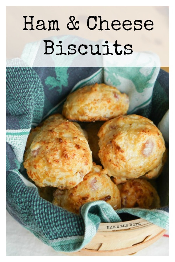 Ham & Cheese Biscuits - Main image for recipe of biscuits in basket