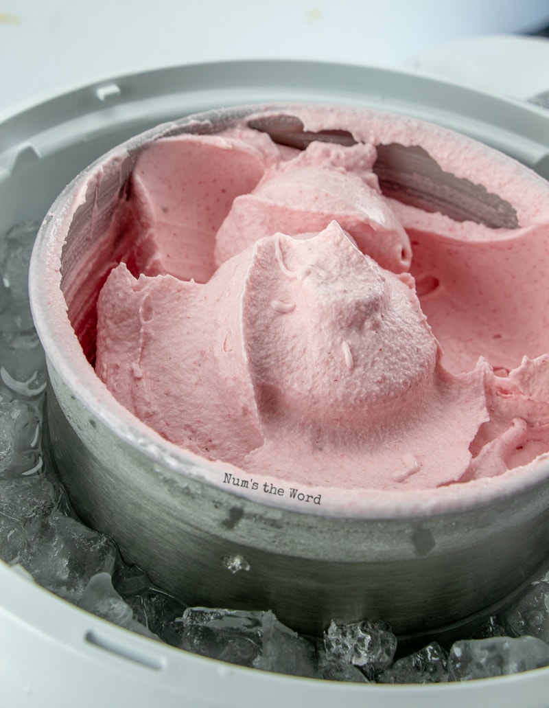 Instant Raspberry Ice Cream