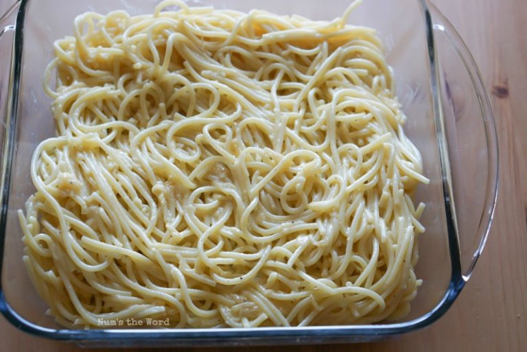 Spaghetti Casserole - Num's the Word
