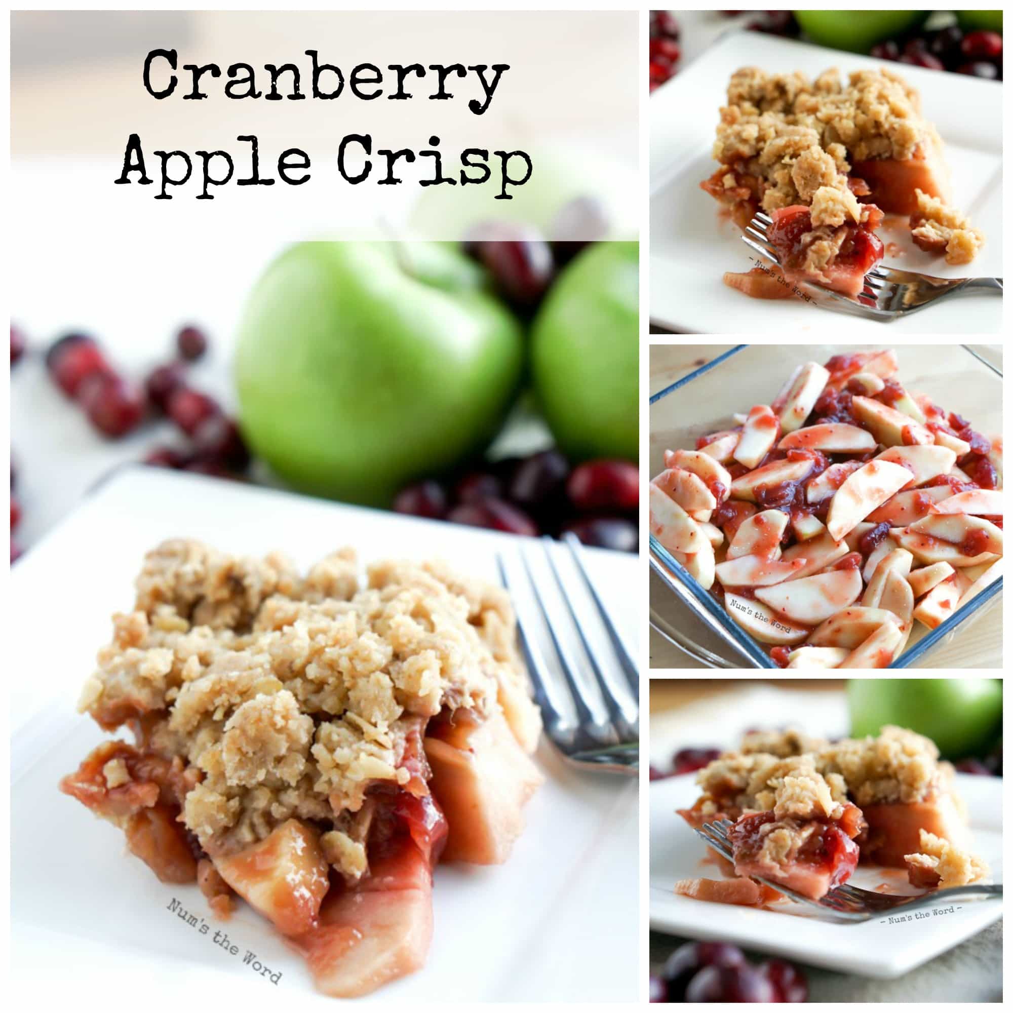 Cranberry Apple Crisp