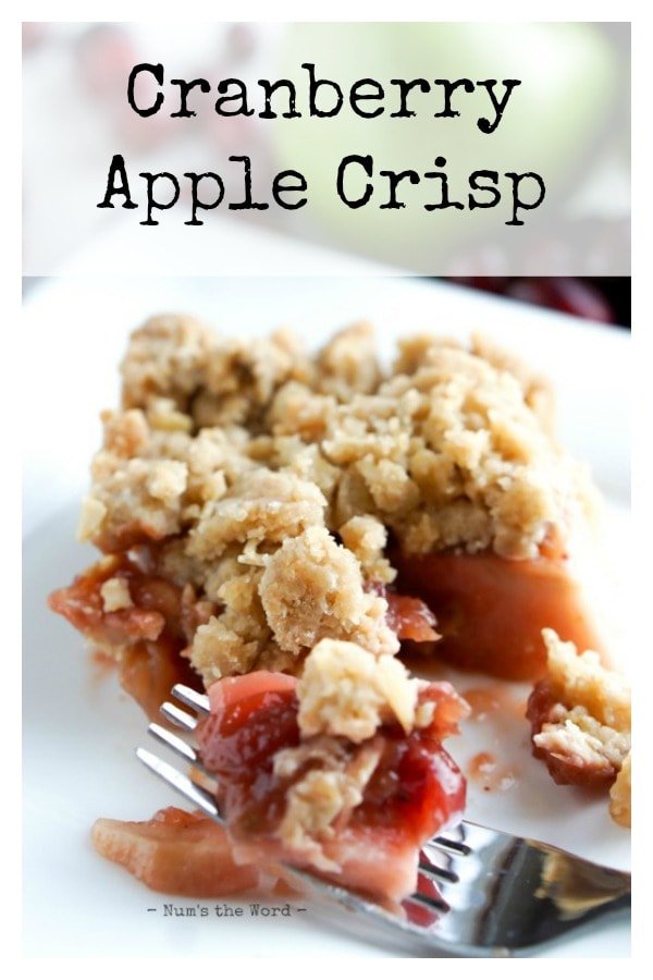 Cranberry Apple Crisp - Num's the Word