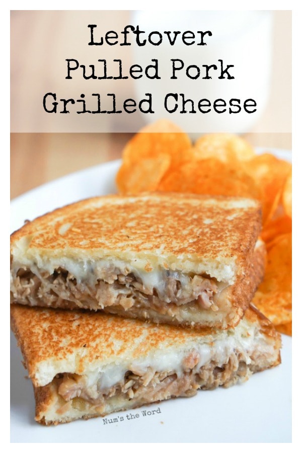 Leftover Pulled Pork Grilled Cheese