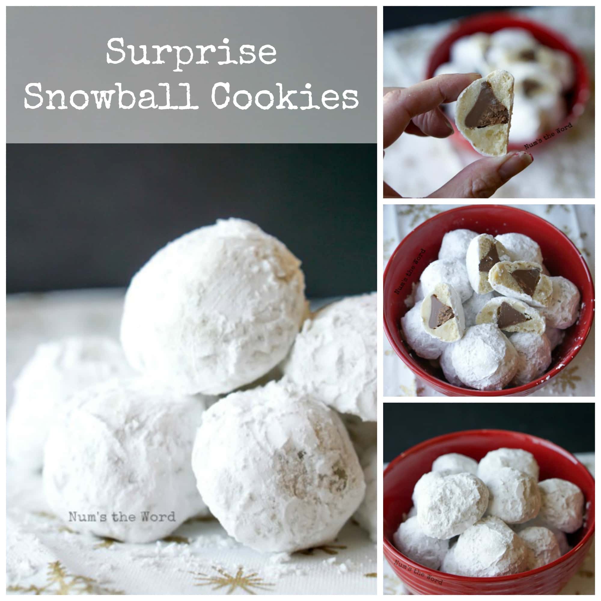 Surprise Snowball Cookies - Num's the Word