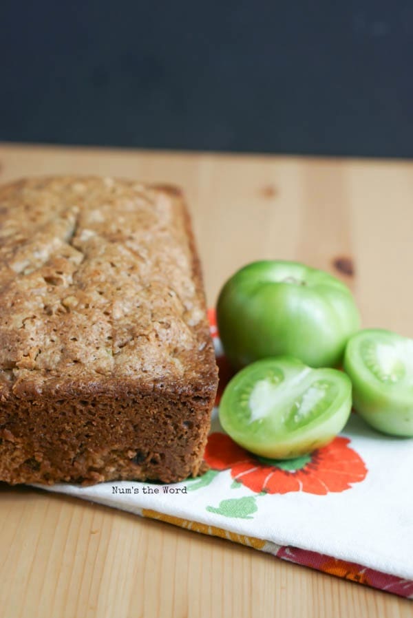 Green Tomato Quick Bread