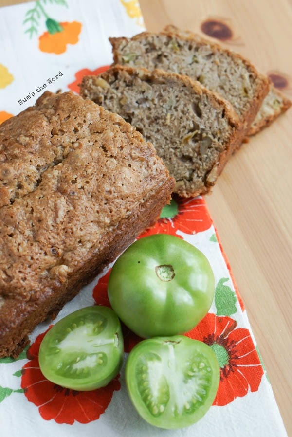 Green Tomato Quick Bread