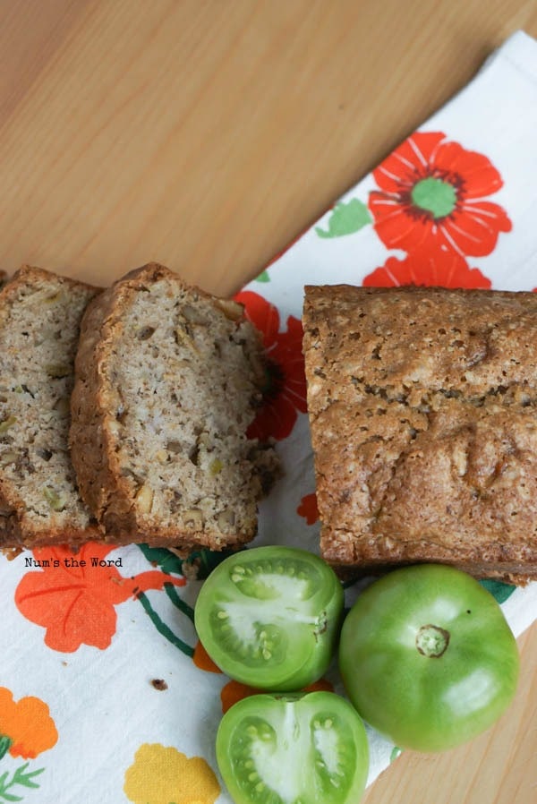 Green Tomato Quick Bread