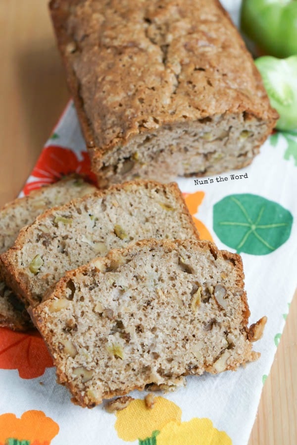 Green Tomato Quick Bread