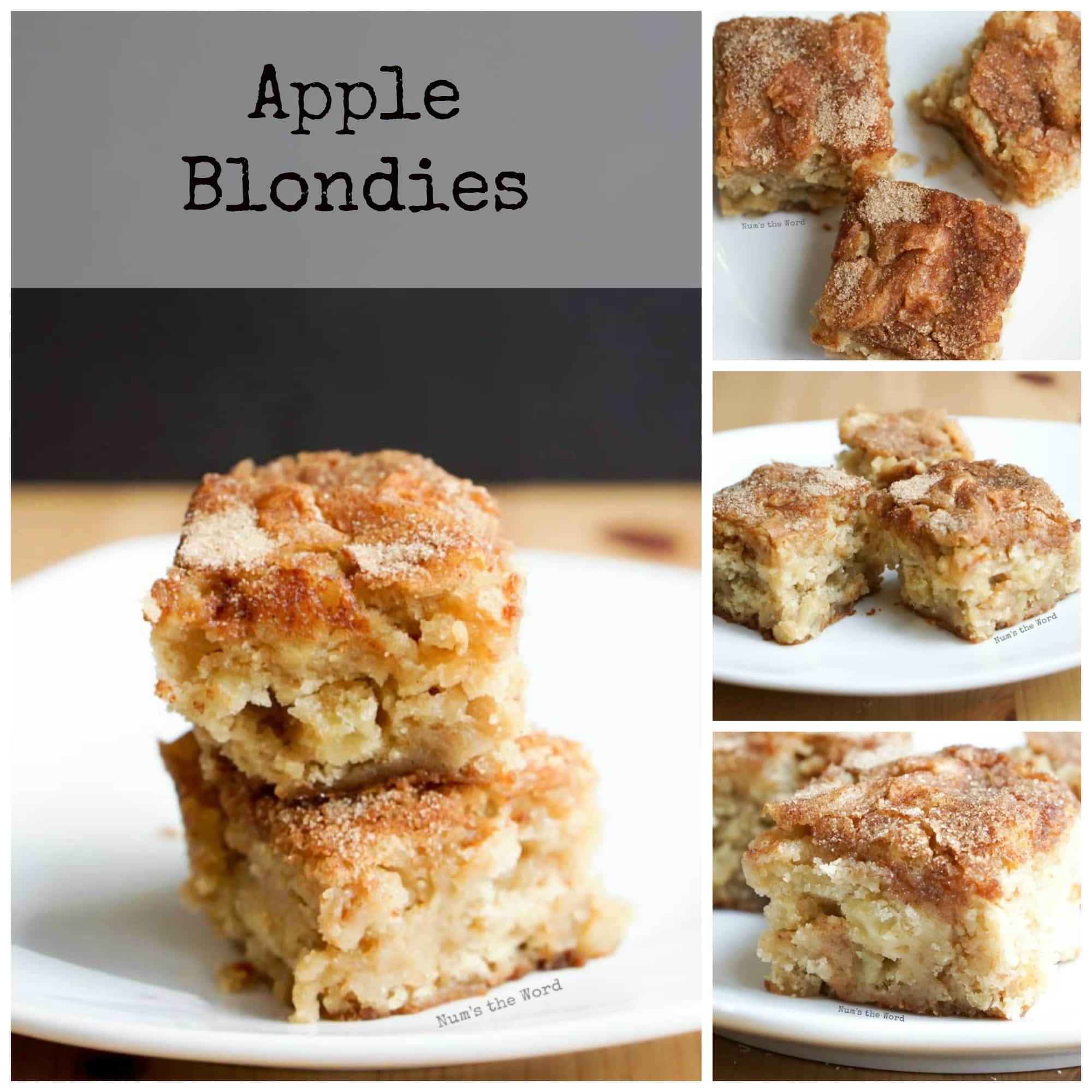 Apple Blondies
