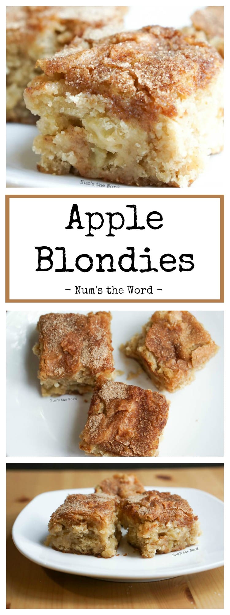Apple Blondies