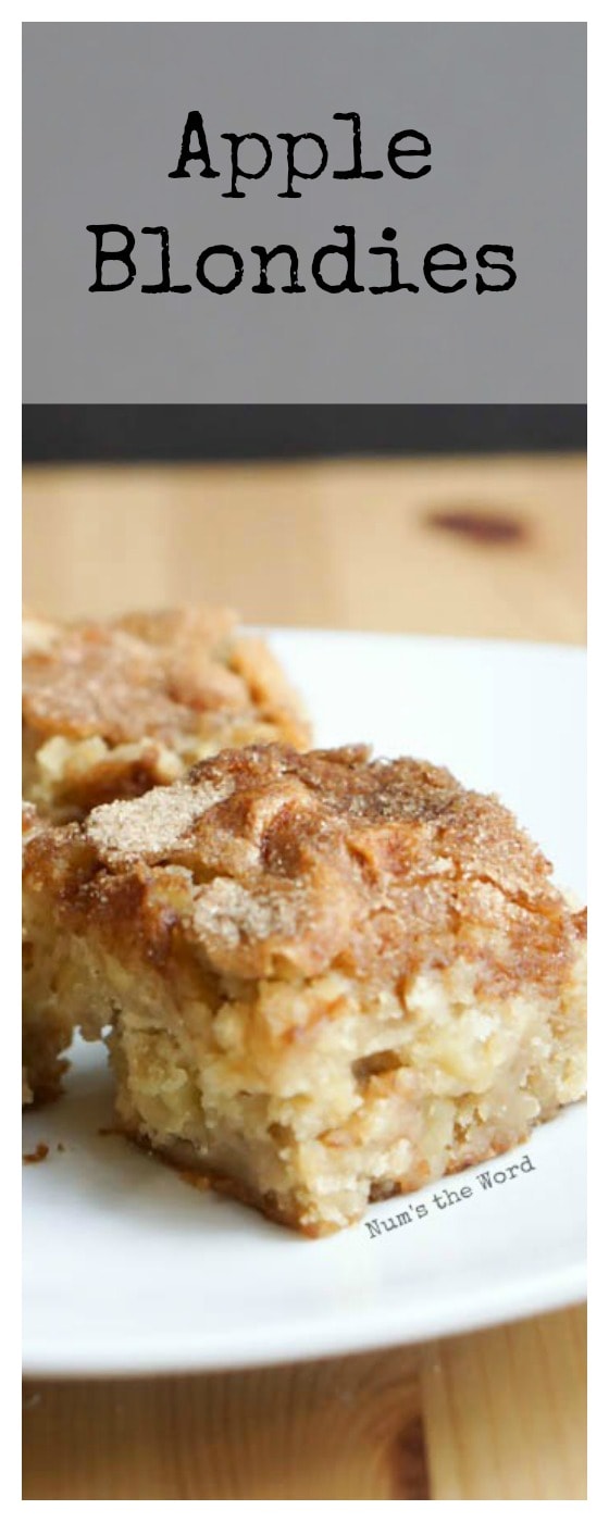 Apple Blondies