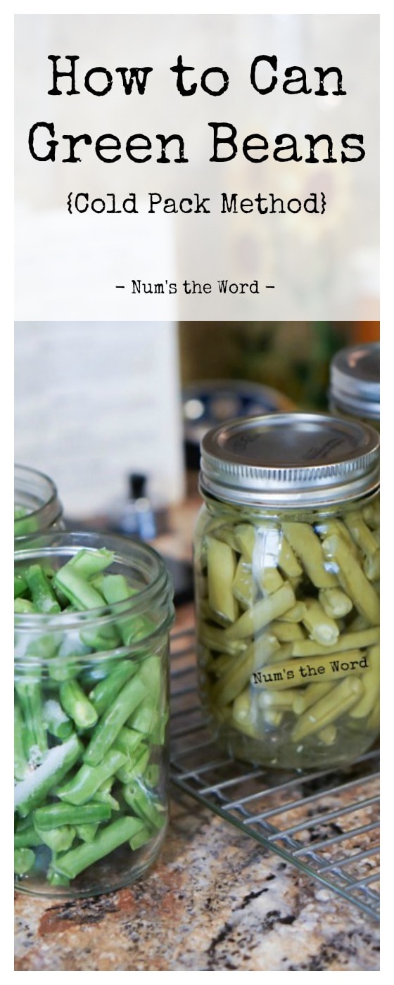 How to Can Green Beans