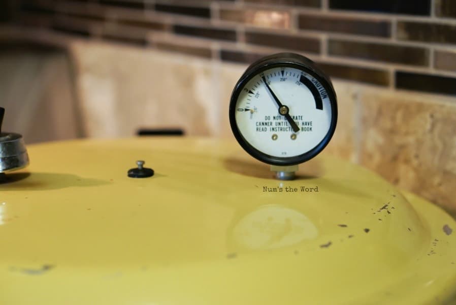 10 lbs of pressure on cooker gauge