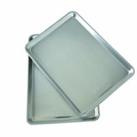 Nordisk varer naturligt aluminium Kommerciel bager halvark (2 pakke), Sølv's Half Sheet (2 Pack), Silver