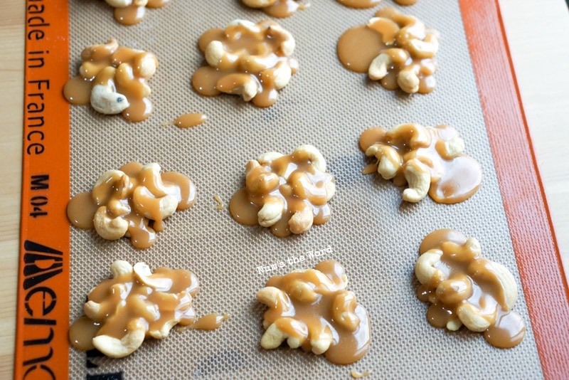 Caramel Cashew Clusters