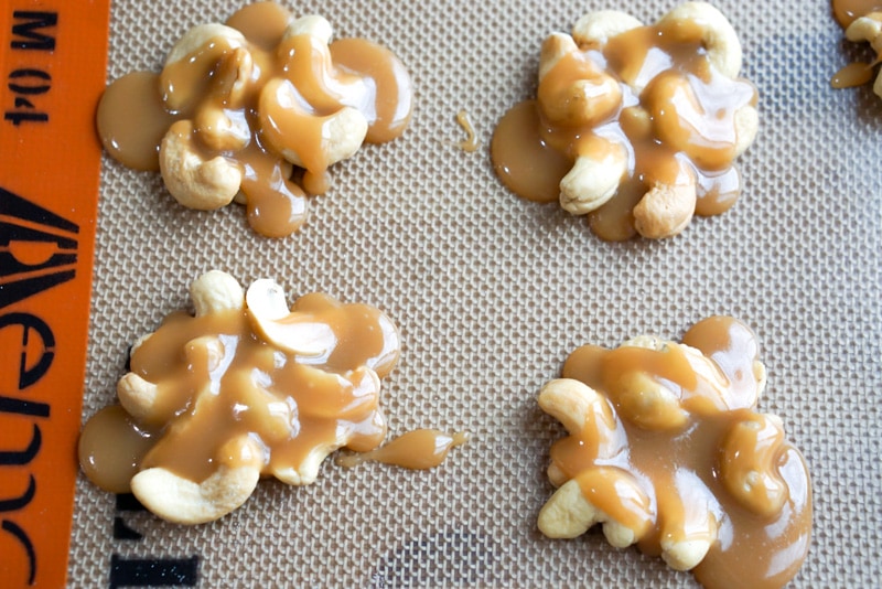 Caramel Cashew Clusters