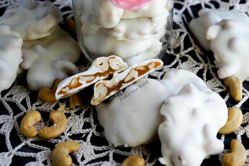 Caramel Cashew Clusters