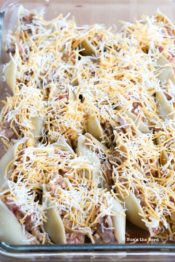 Pulled Pork Stuffed Shells