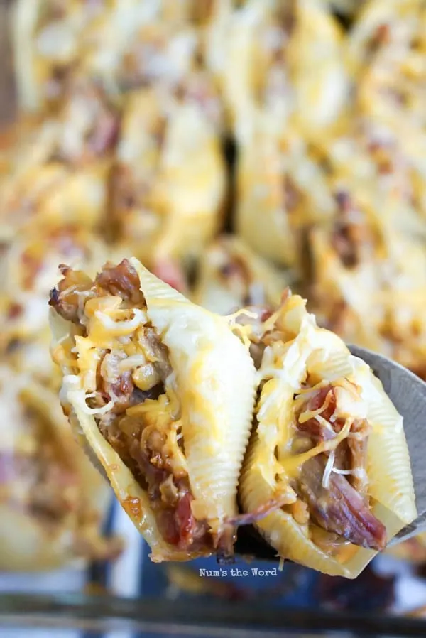 Pulled Pork Stuffed Shells