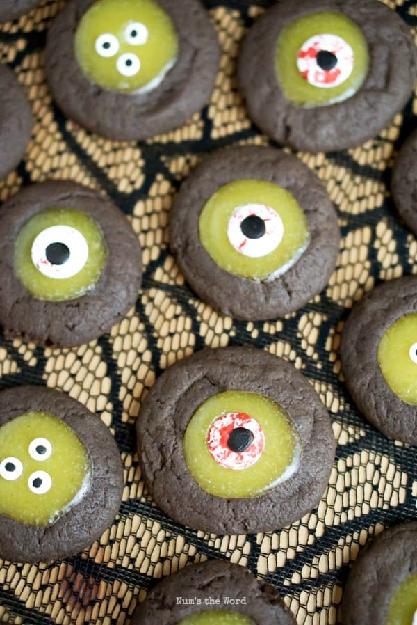 Monster Eye Ball Cookies