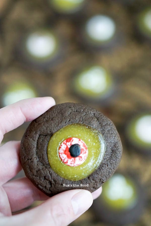 Monster Eye Ball Cookies