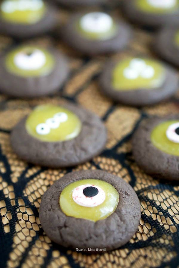 Monster Eye Ball Cookies