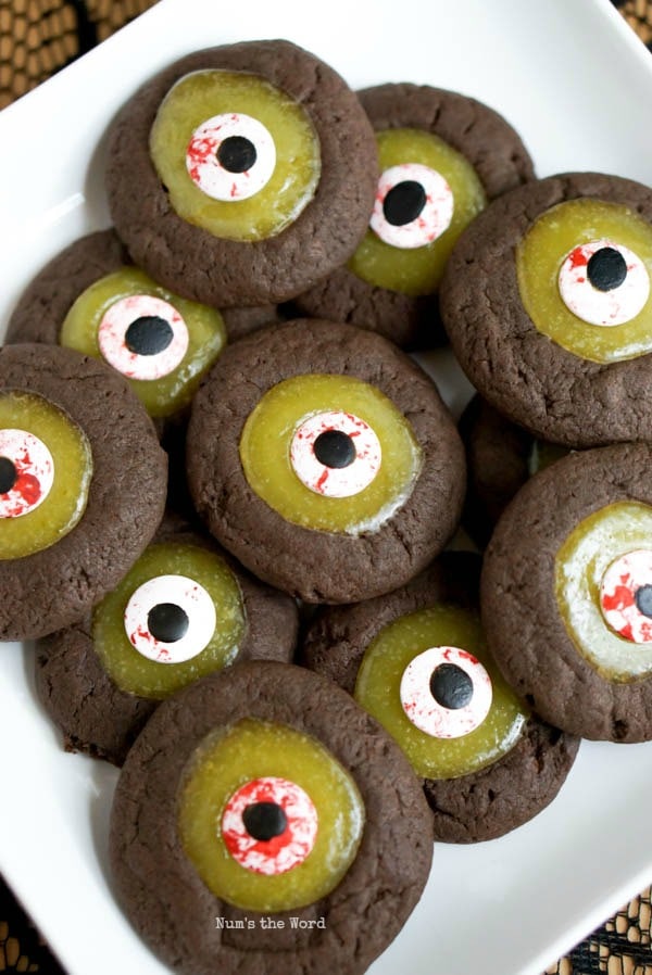 Monster Eye Ball Cookies